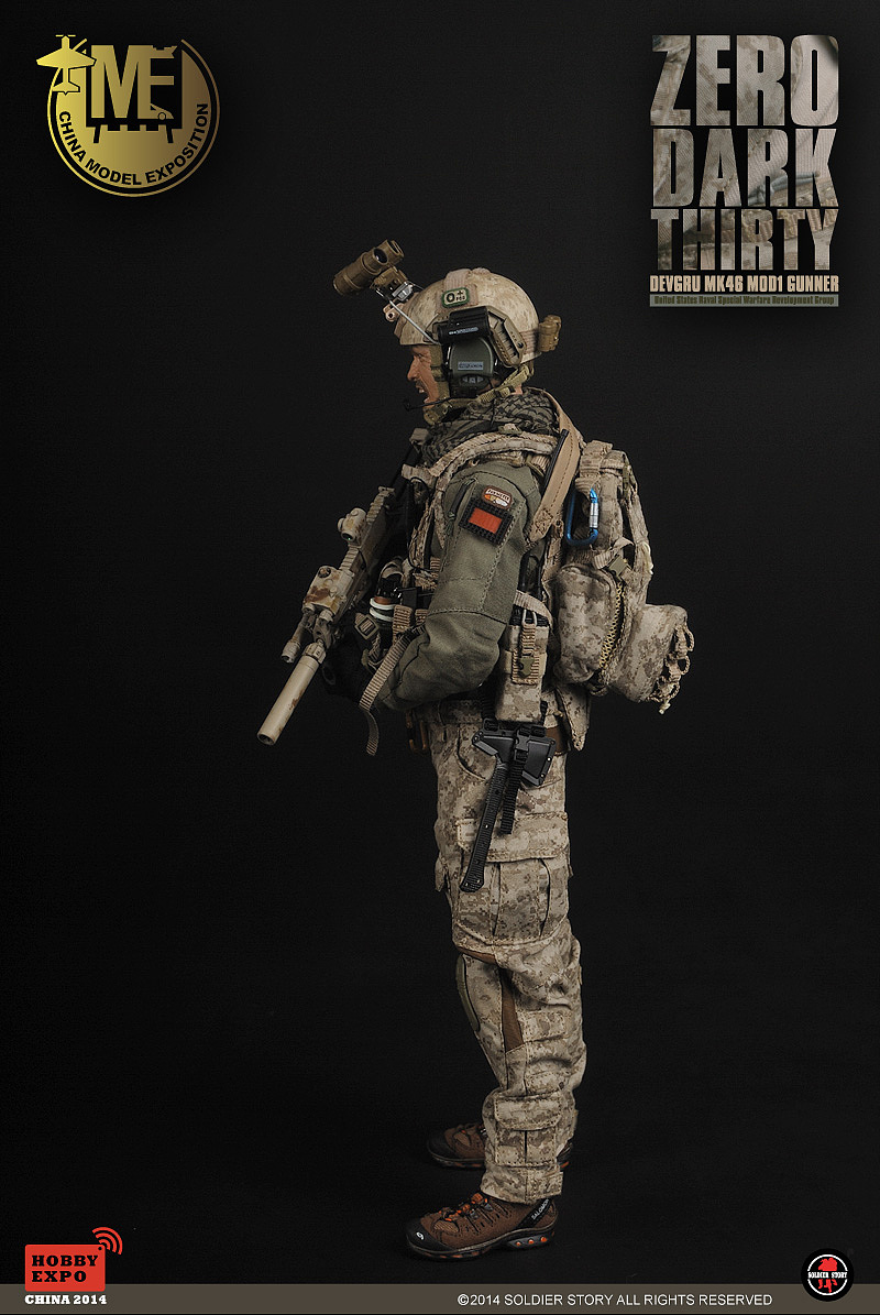 美军devgrumk46mod1机枪手猎杀本拉登