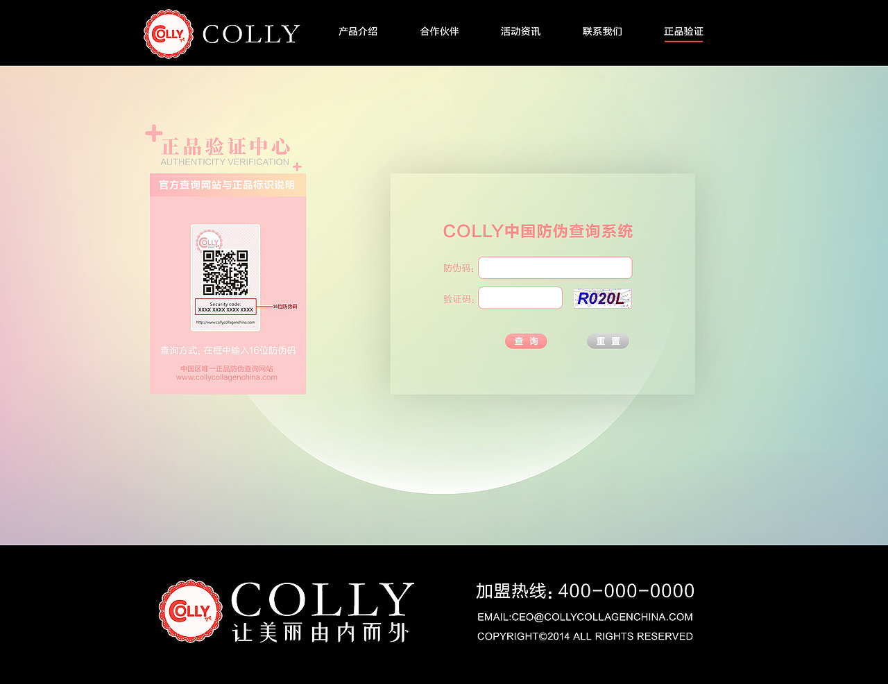 未采用的网站设计