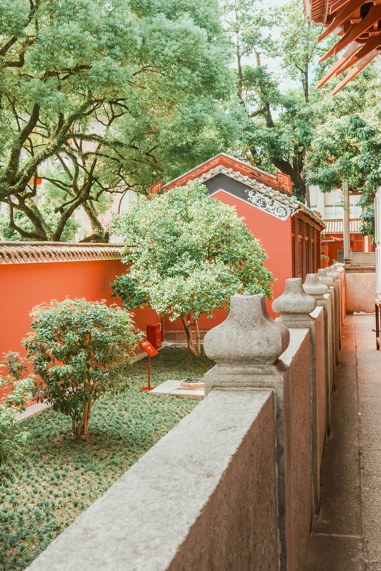 广州农讲所「明孔庙/清学宫」朱墙黄瓦（图ZMjY5MTUyMDcy） - 环境/建筑摄影 - 站酷设计师北纬91度原创素材 - 站酷ZCOOL