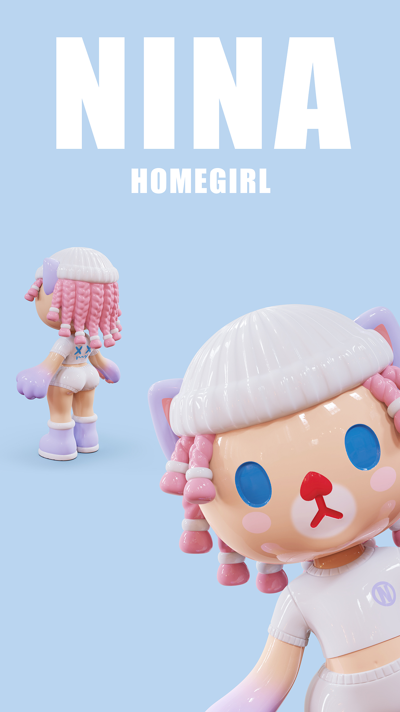 设计师玩具NINA和大家见面啦~