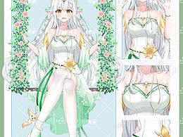 live2d皮套定制展示