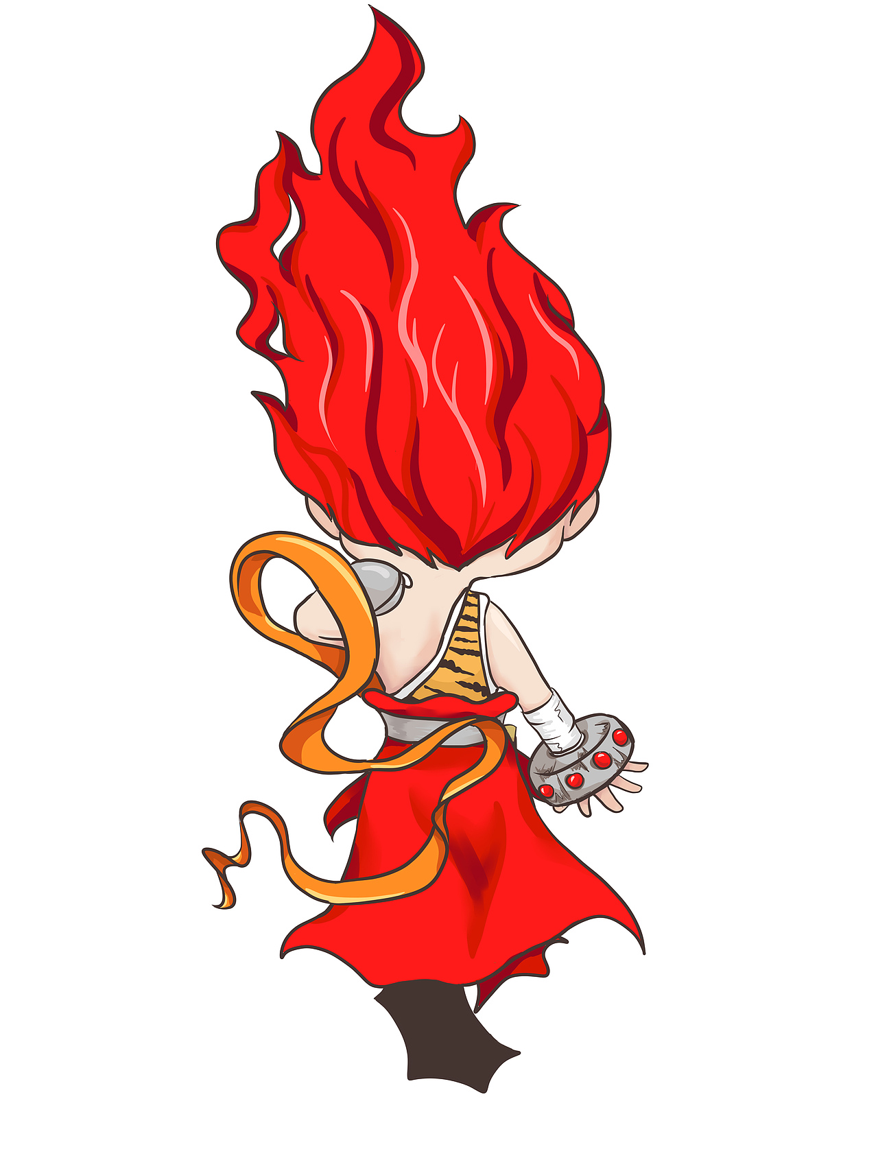 祝融卡通形象设计