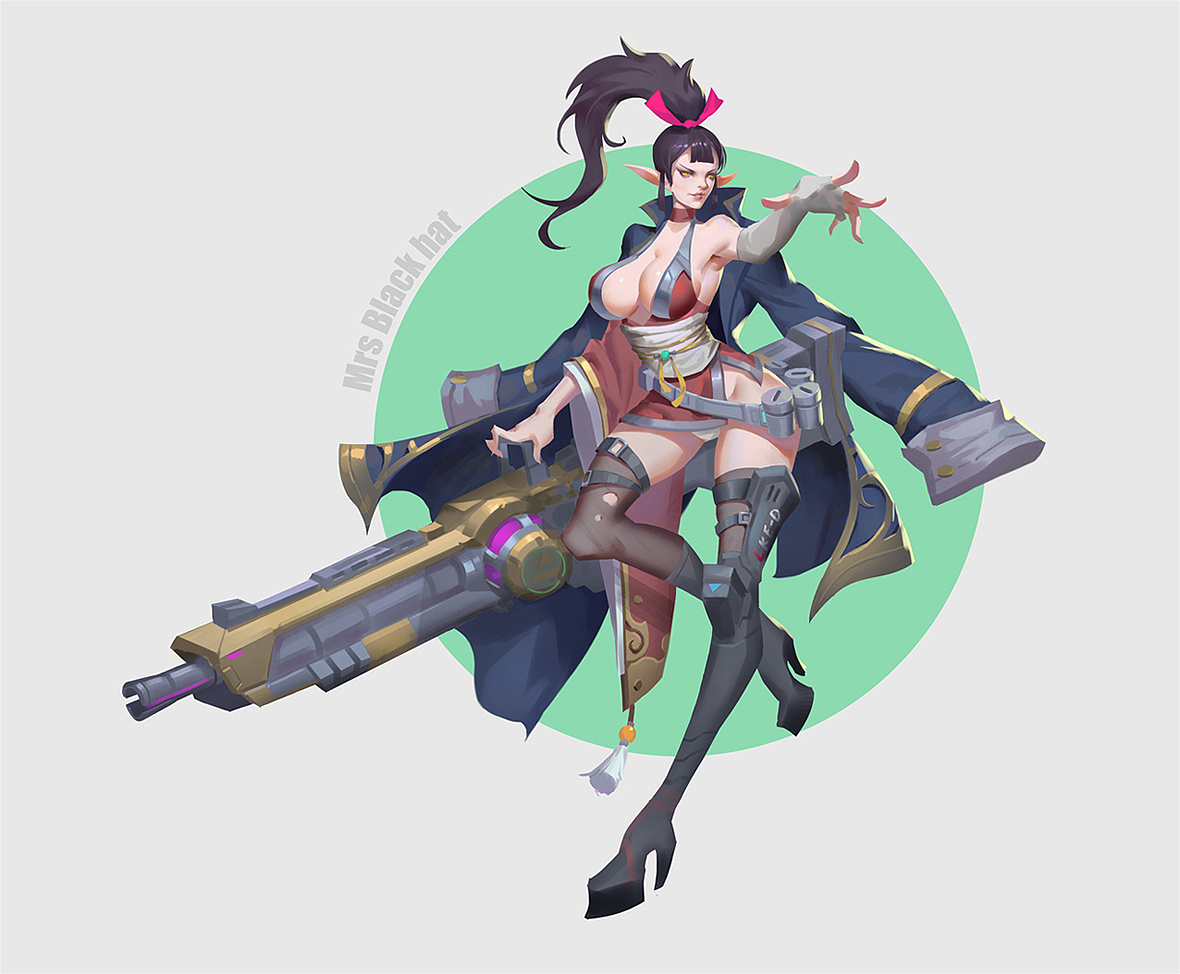   幽灵公主-黑帽夫人