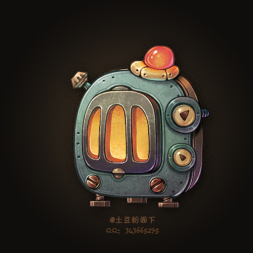 机械迷城风格练习