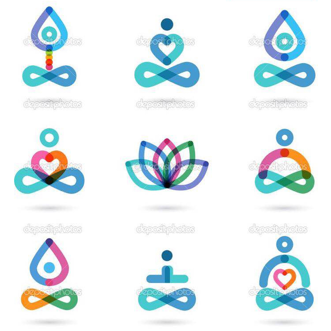 心愉佳瑜伽小馆LOGO（图ZMTE1NjgyOTE2） - Logo - 站酷设计师知行合谊原创素材 - 站酷ZCOOL