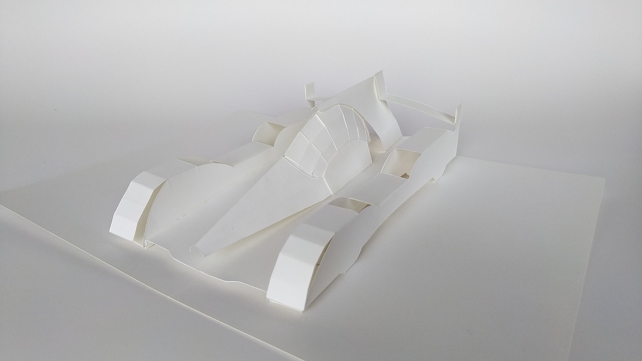 折叠汽车立体结构结构设计