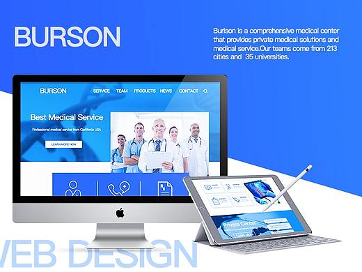 Burson企业官网设计