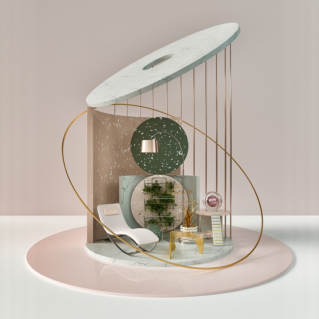 c4d小场景（图ZMTk5MzYwNDg4） - 其他三维 - 站酷设计师Yichen77原创素材 - 站酷ZCOOL
