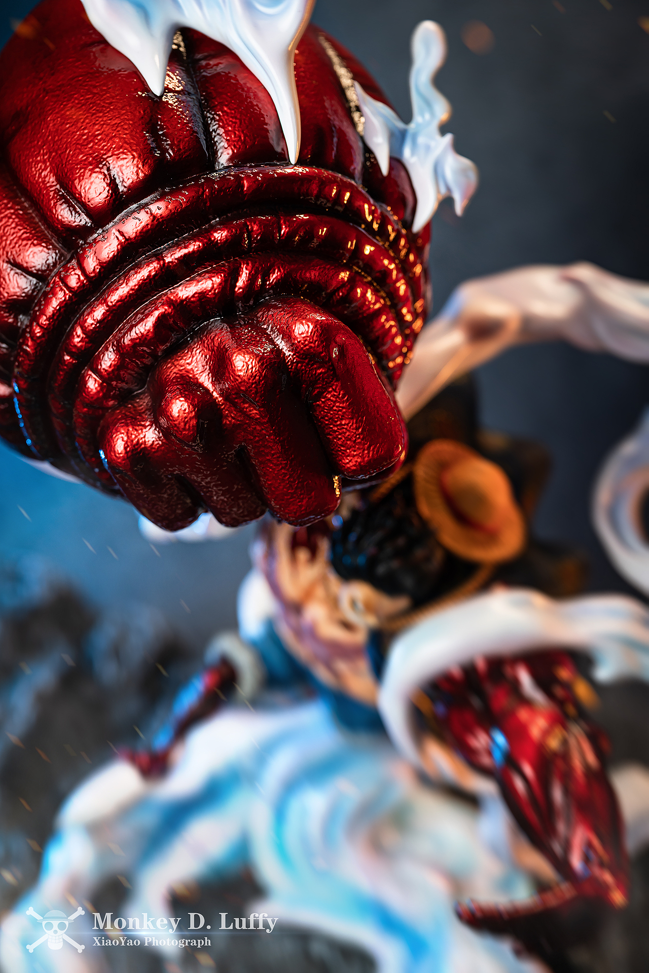 lufy四档大猿王枪雕像摄影