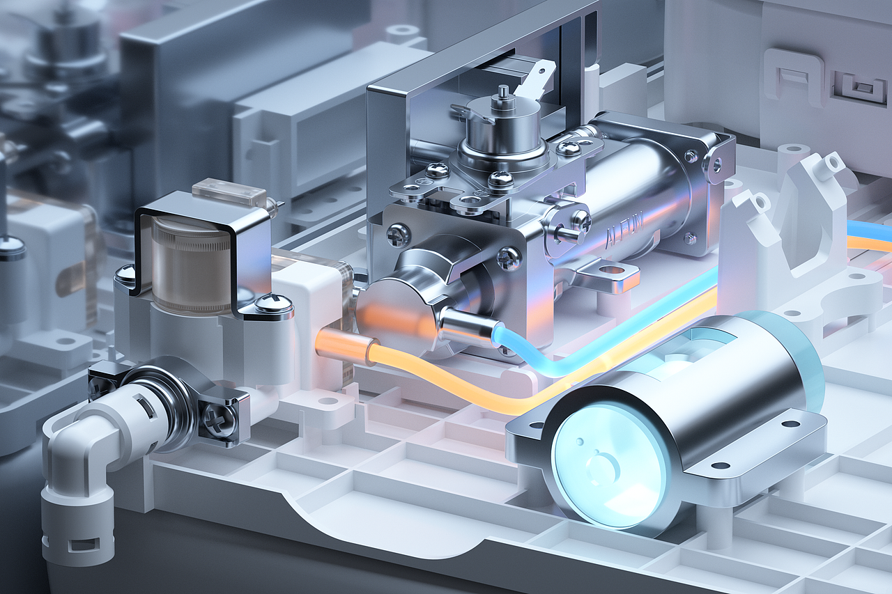 小户型马桶渲染