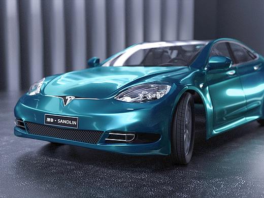 汽车C4D渲染练习