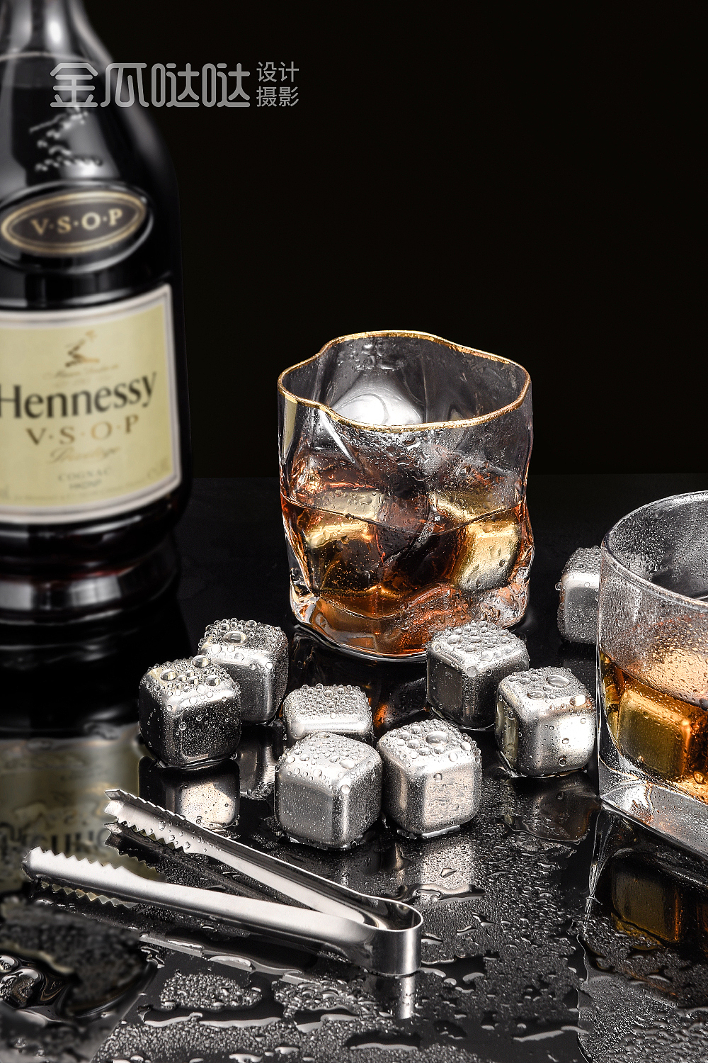 电商产品拍摄 | 不锈钢冰块金属冰