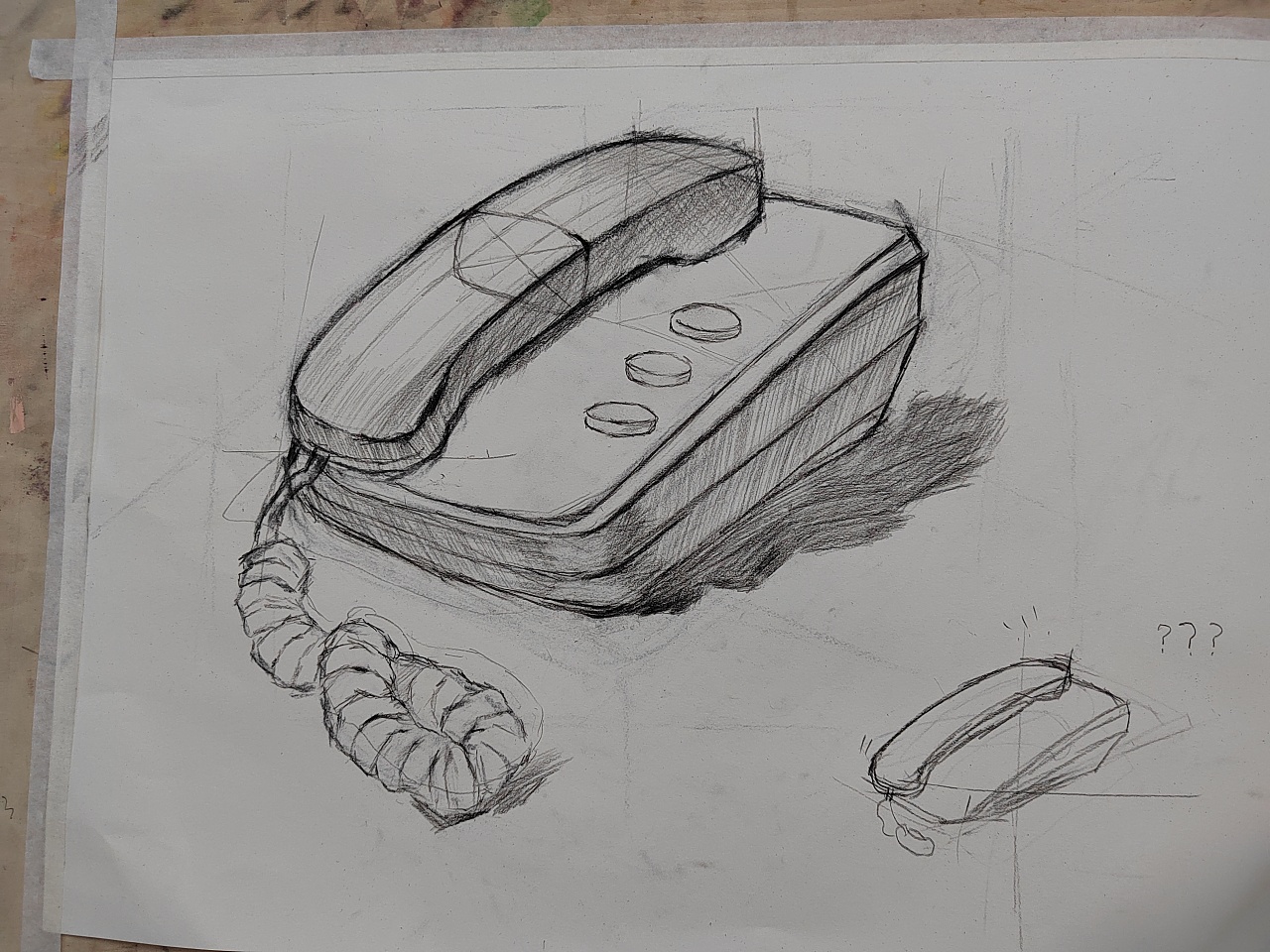 第466次设计素描课|平面|图案|会画画的桔子 - 临摹作品 - 站酷