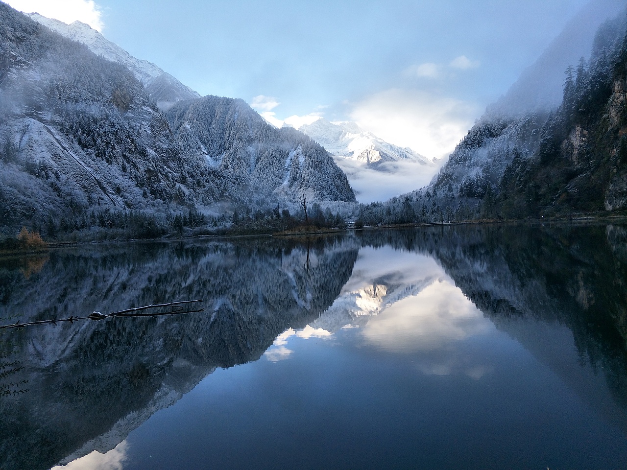 四川省毕棚沟冬季风景图（图ZMjE5ODAwMzcy） - 风光摄影 - 站酷设计师似余年原创素材 - 站酷ZCOOL