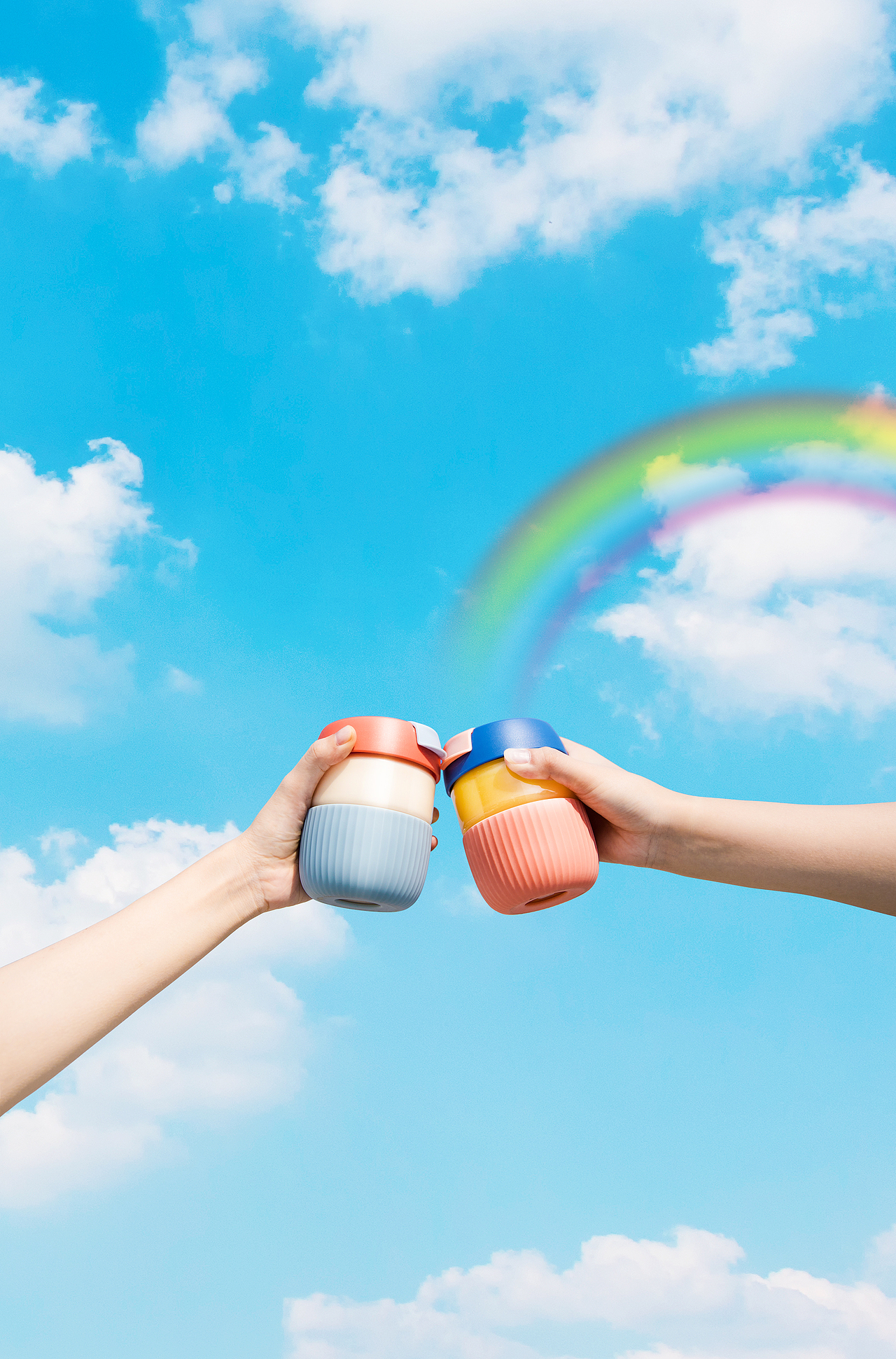 RAINBOW CUP__握在手心,缤纷心情(图ZMjU5NzA3ODky) - 生活用品 - 站酷设计师KissKissFish原创素材 - 站酷ZCOOL