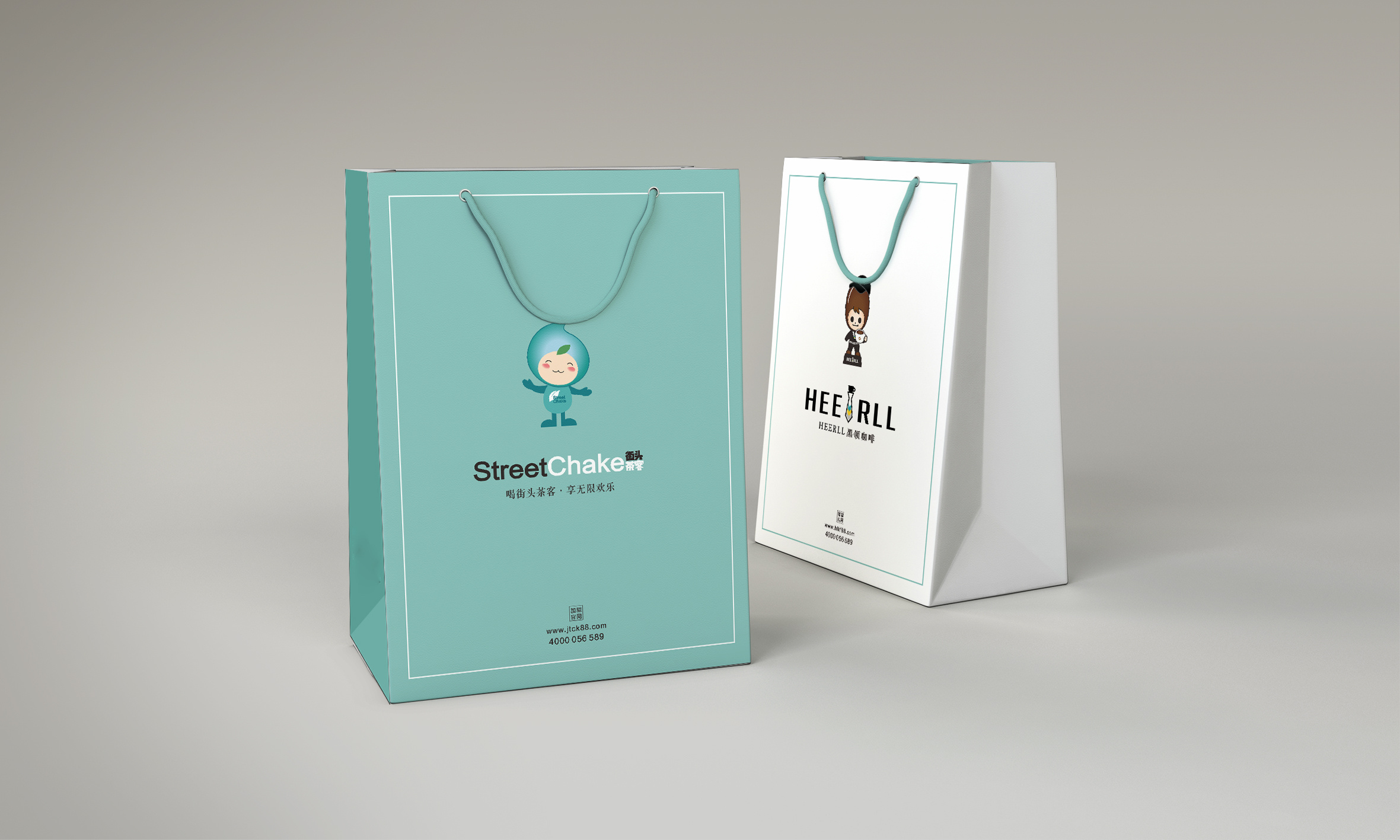 快销行业手提袋设计