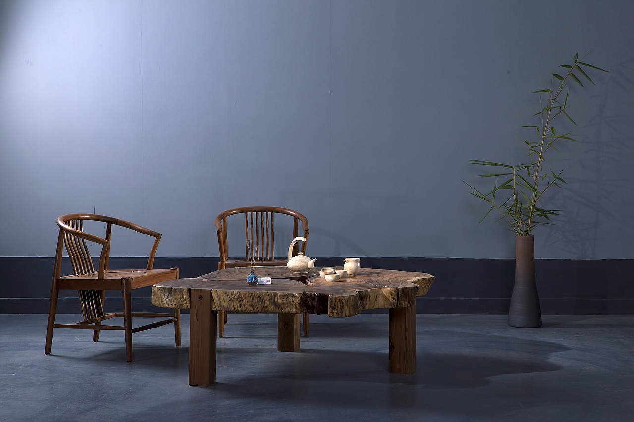 原木创意茶台