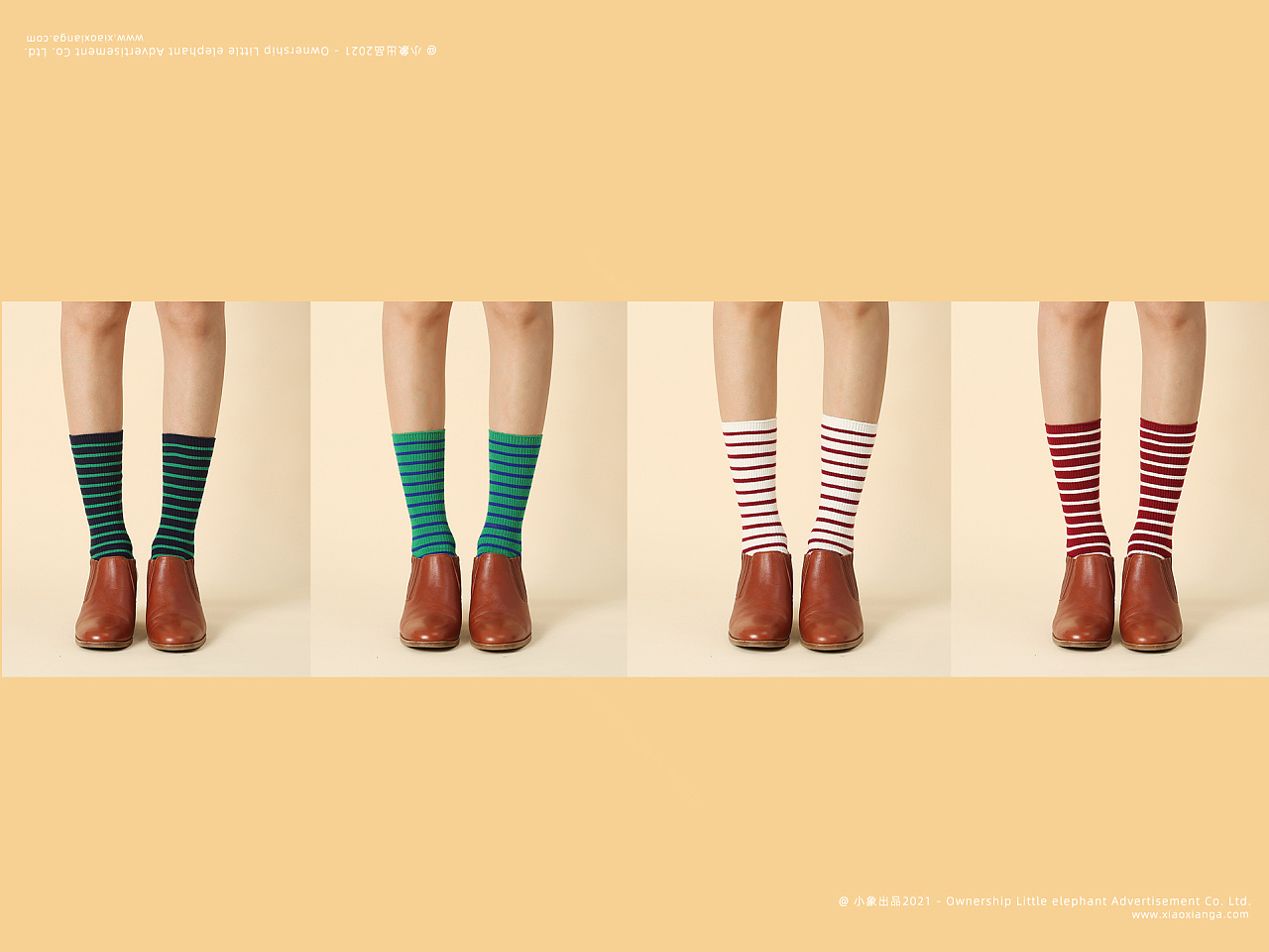 电商摄影 | 袜子创意 | 平面广告 x 小象摄影