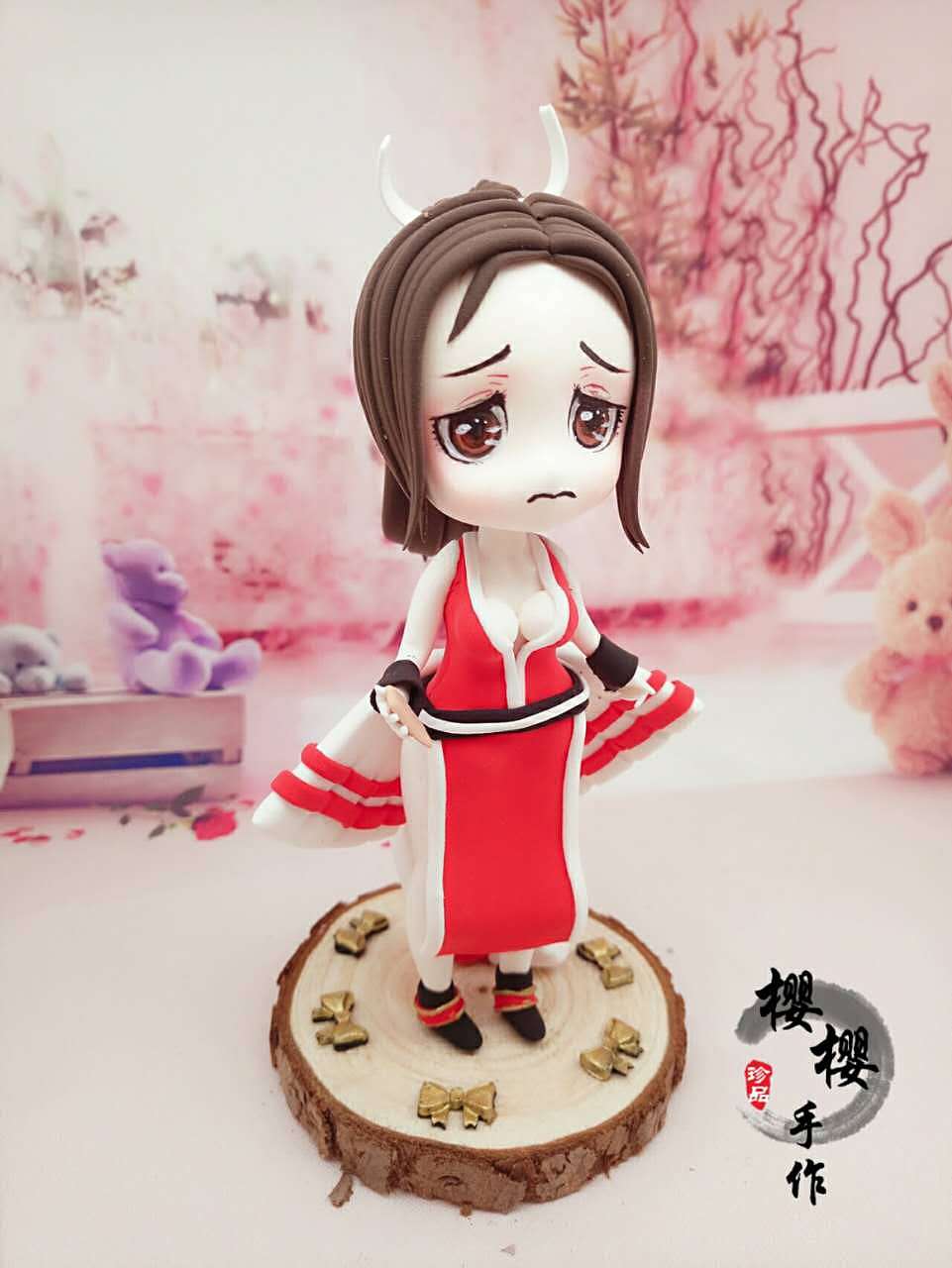 委屈火舞—我的扇子呢？（图ZOTQyMDU5ODg=） - 生活用品 - 站酷设计师樱樱sj原创素材 - 站酷ZCOOL