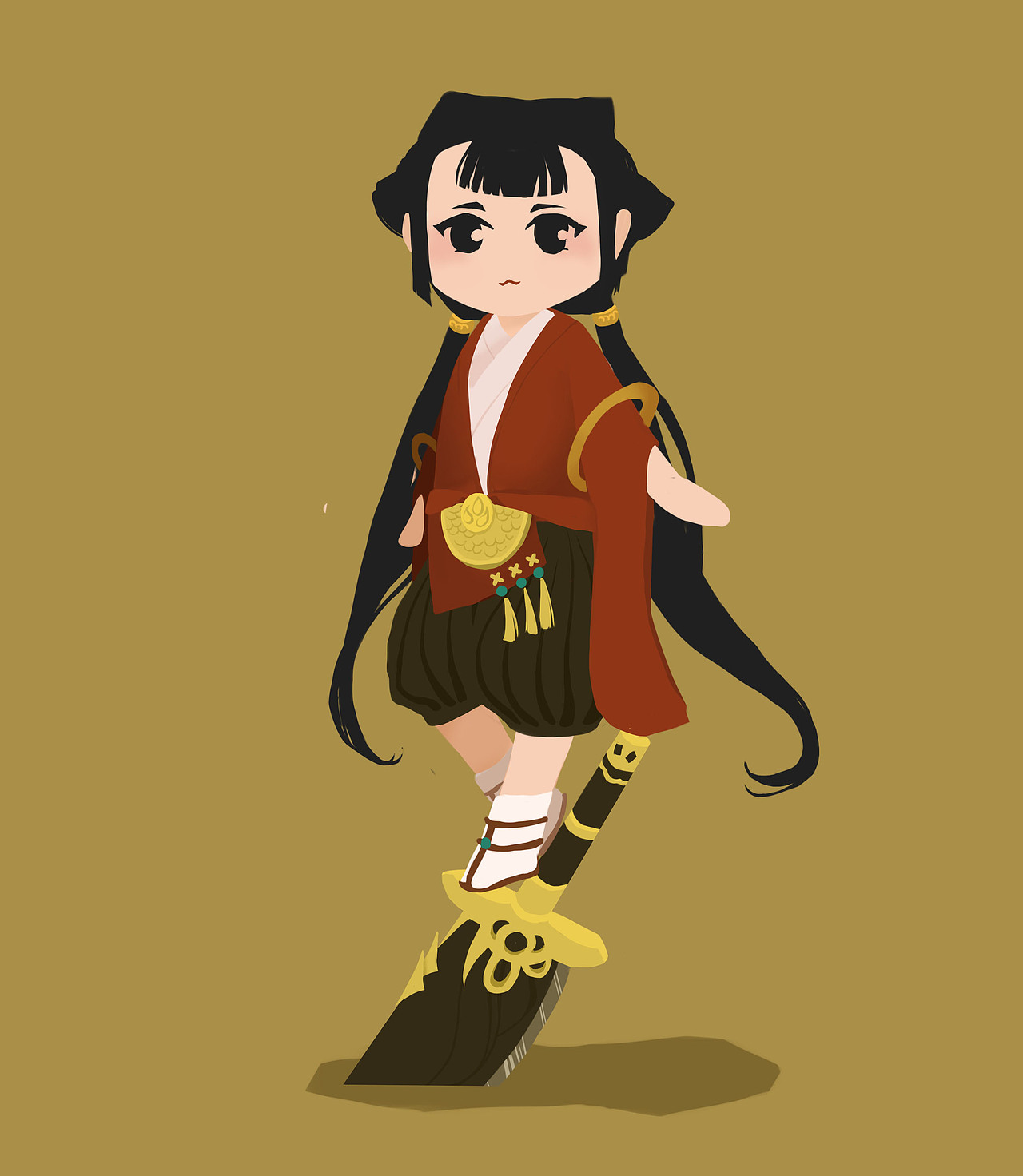 楚留香人物q版插画