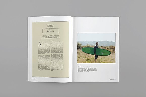 28页多功能杂志画册模板