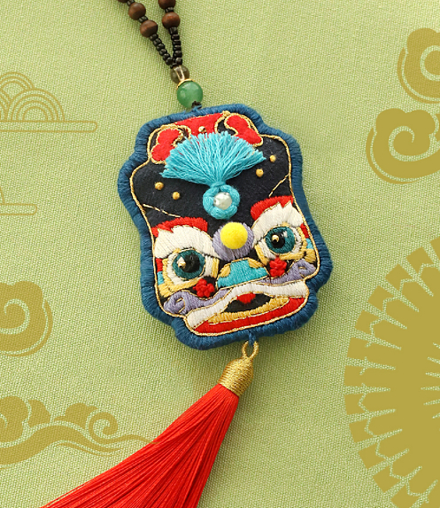 龙狮香囊diy（图ZMTg0NjI1MDIw） - 其他手工艺 - 站酷设计师许小星呀原创素材 - 站酷ZCOOL