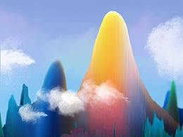 第一次尝试3D效果的景