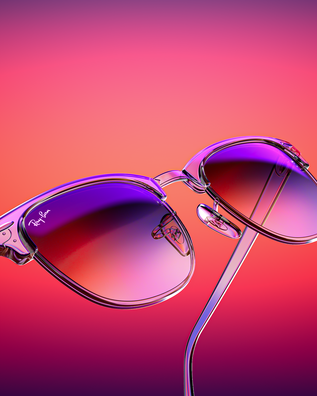 RayBan eyewear rendering