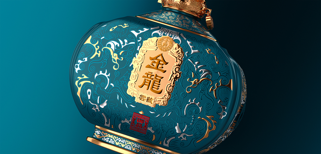 金龙云藏-高端酱香·尊享汉韵（图ZMzYwNzE4MzEy） - 包装 - 站酷设计师StanTseng原创素材 - 站酷ZCOOL