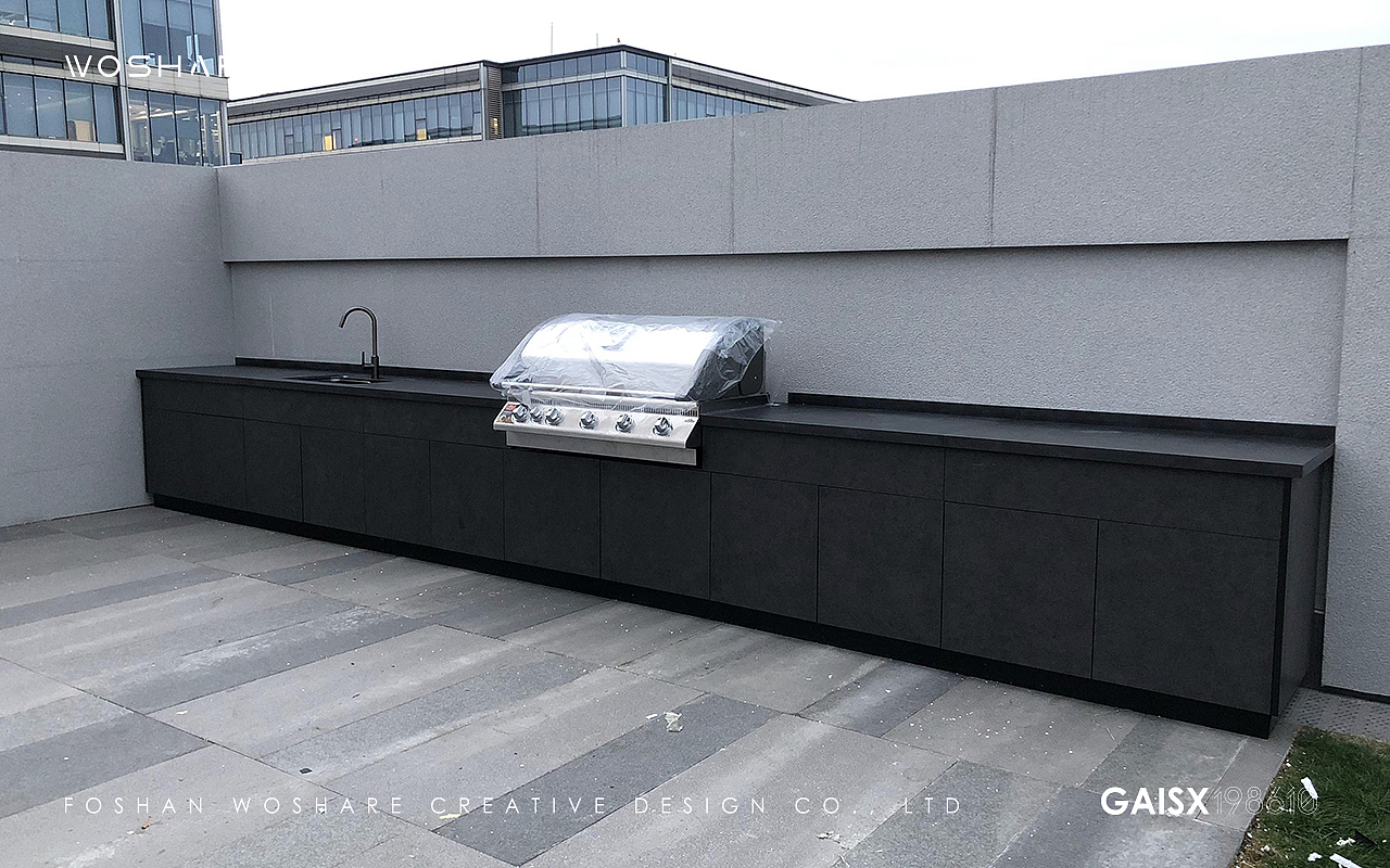 一个户外烧烤台的设计落地过程