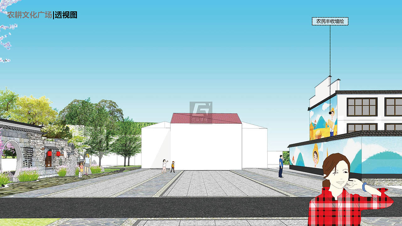 飞翔主题体验地，南康龙回方塘闲钓 农耕广场/侘寂景观（图ZMzM1NTk3Njc2） - 景观设计 - 站酷设计师诧迹景观原创素材 - 站酷ZCOOL