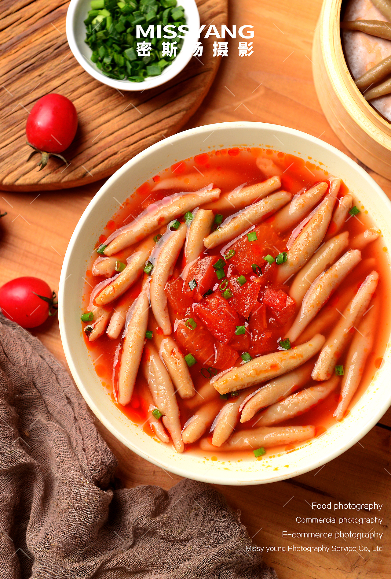 番茄莜面鱼鱼拍摄|美食摄影|电商速食拍摄|×郑州密斯杨