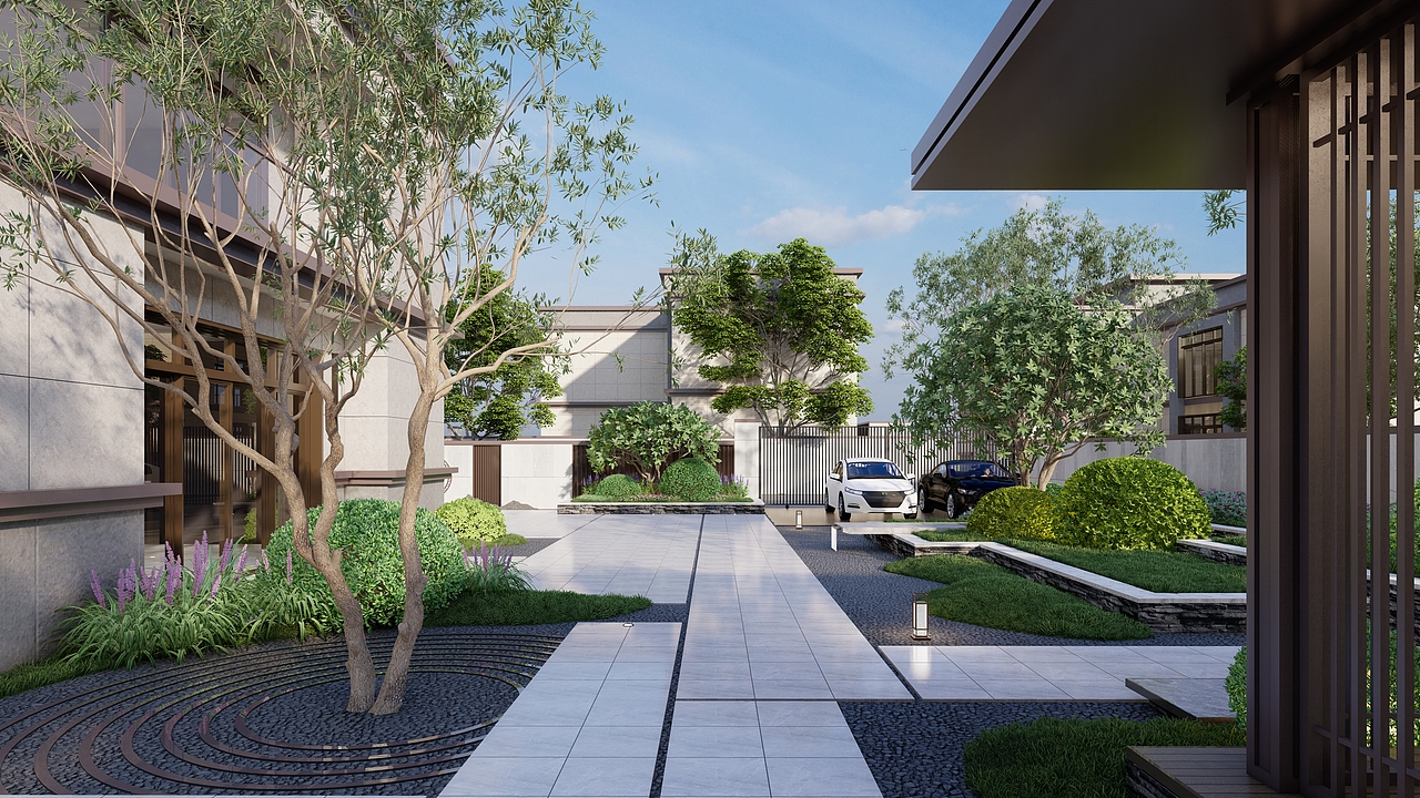 别墅庭院景观设计