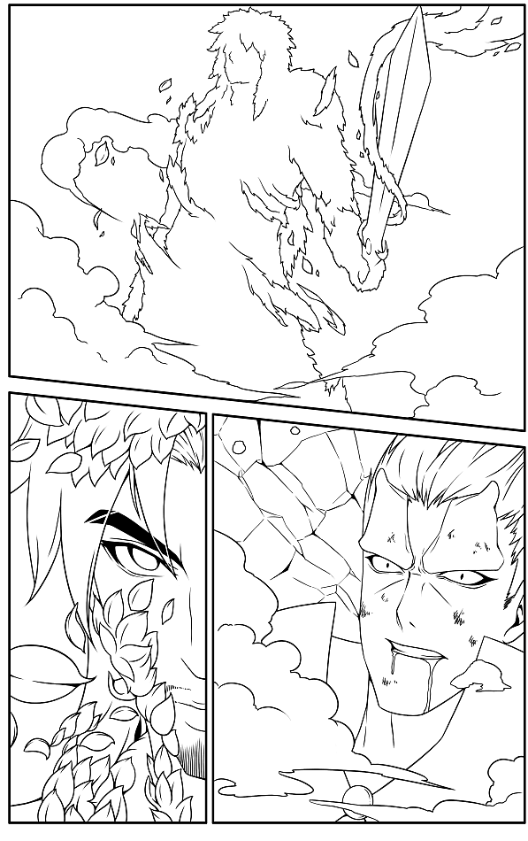 漫画线稿（图ZMTk5ODcyOTk2） - 艺术插画 - 站酷设计师纹灵原创素材 - 站酷ZCOOL