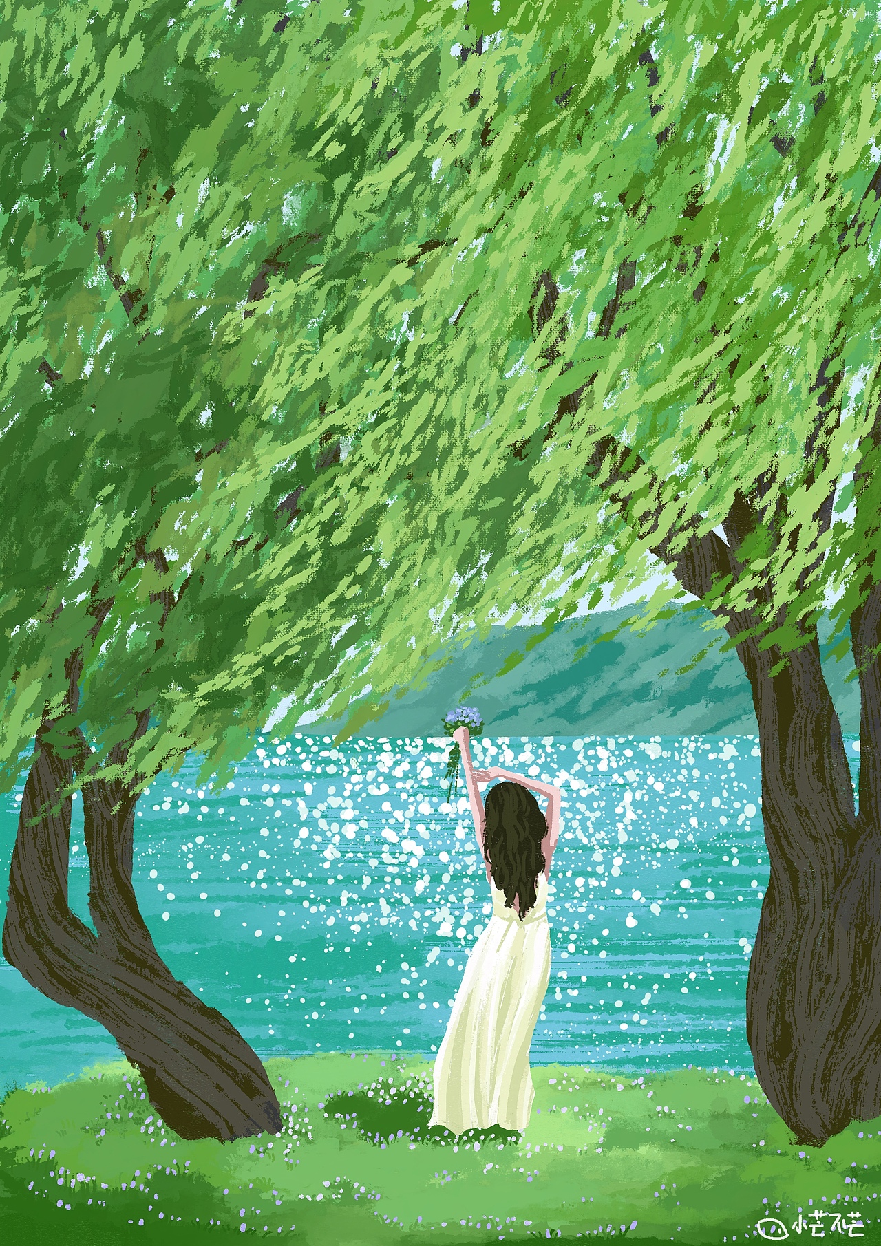 五月插画总结（图ZMzY5OTcyMzk2） - 创作习作 - 站酷设计师小芒不芒原创素材 - 站酷ZCOOL