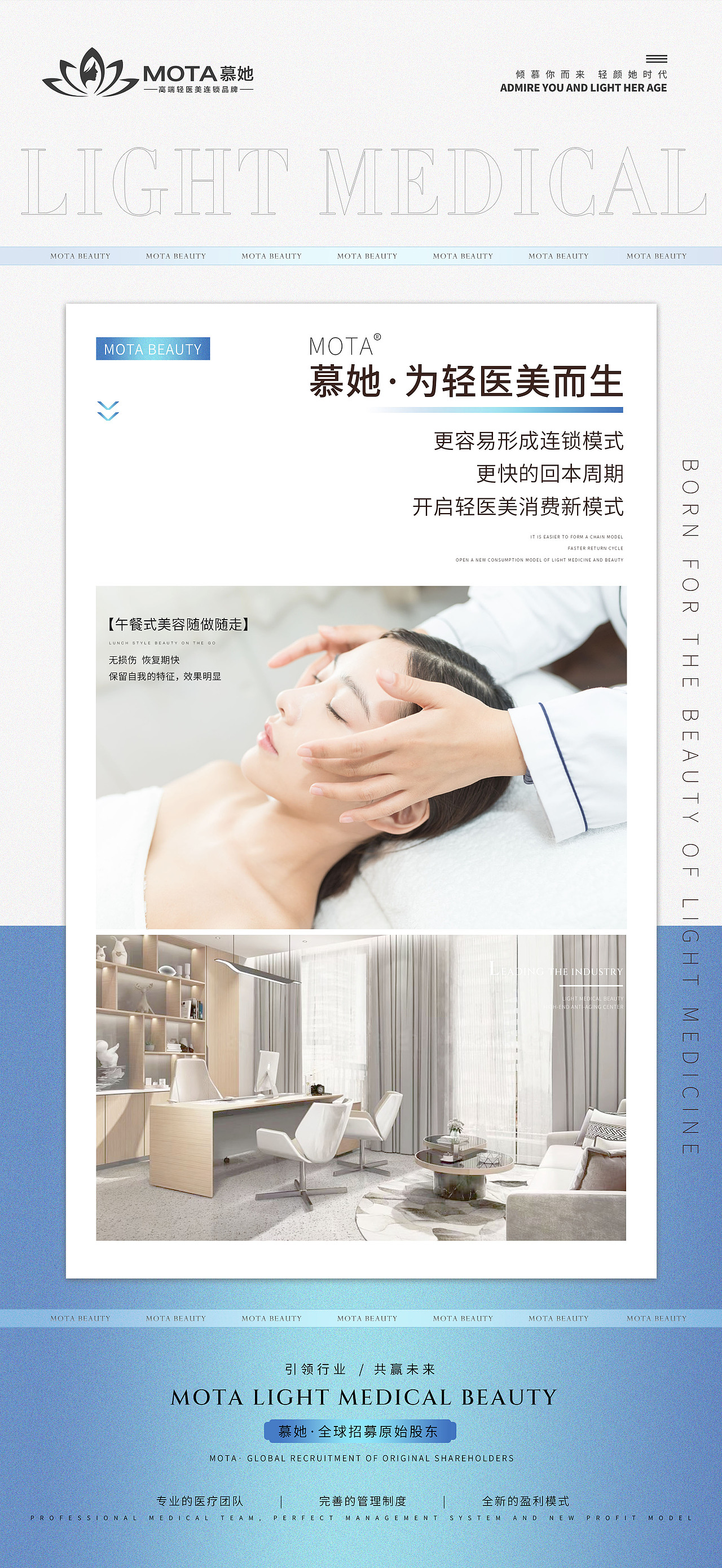 轻医美海报宣传