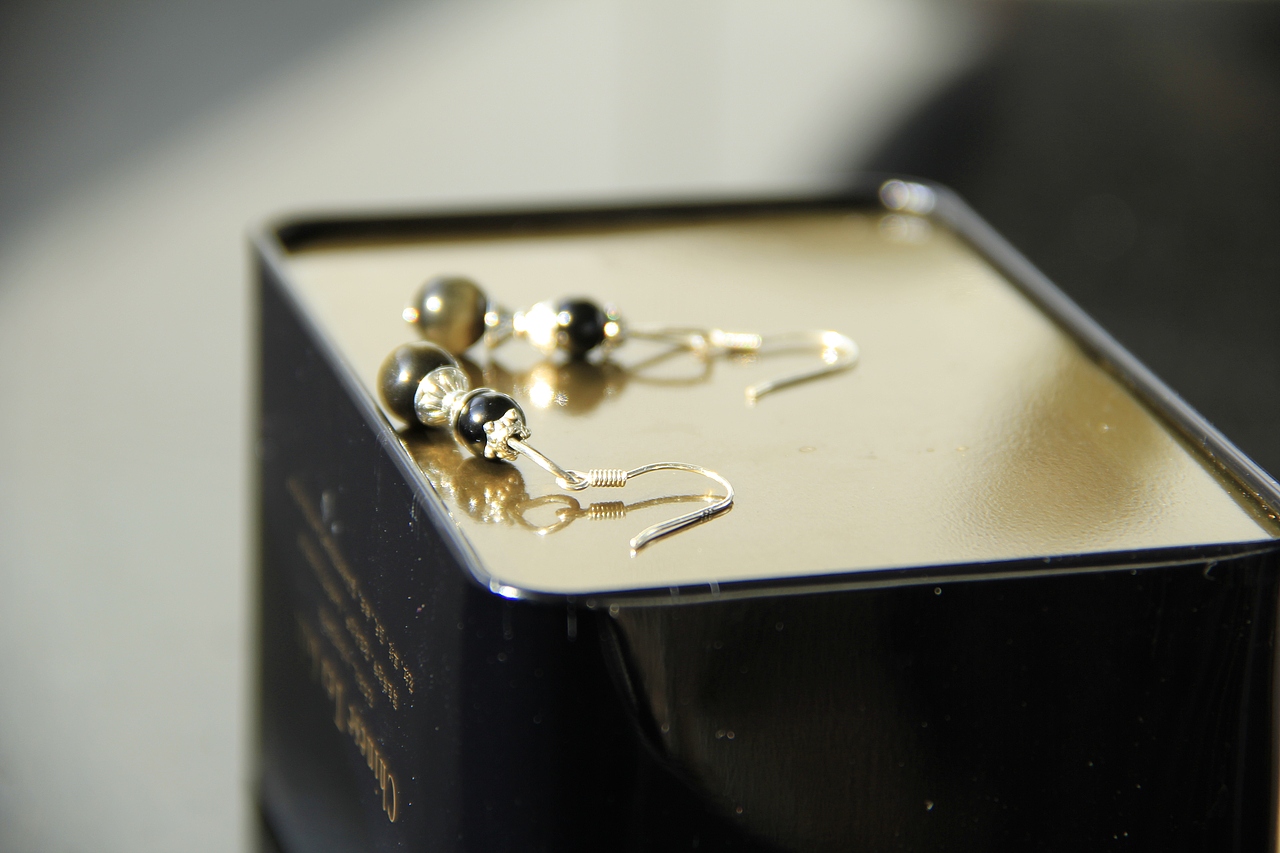 【原创手工耳坠】——【墨黑之狼】（图ZMzQyNDgxNTI=） - 首饰设计 - 站酷设计师孙囍瑶原创素材 - 站酷ZCOOL