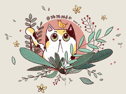 y园糖插画打卡作业 Day2 动物