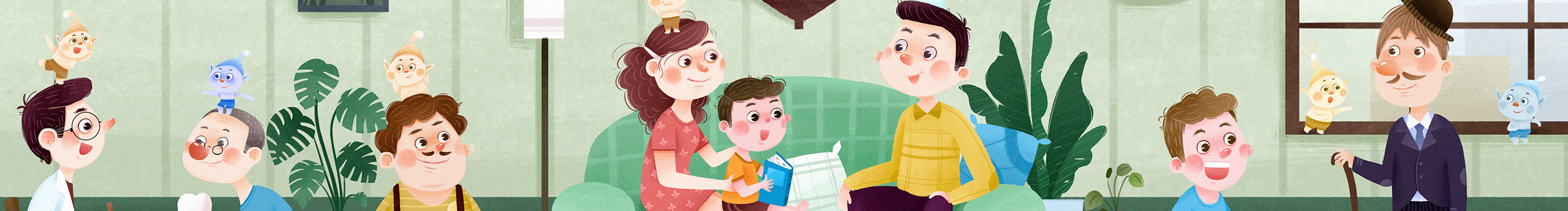 方方插画的个人主页（封面预览） - 主页封面设置 - 站酷设计师方方插画原创素材 - 站酷ZCOOL