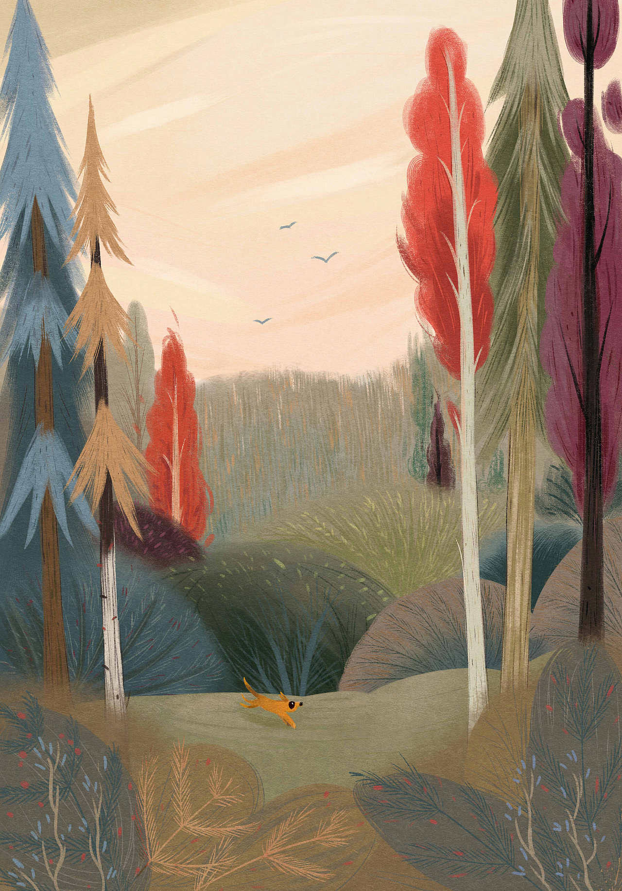 一套图书插画（图ZNjIyMzI5MDQ=） - 商业插画 - 站酷设计师kk橙月原创素材 - 站酷ZCOOL