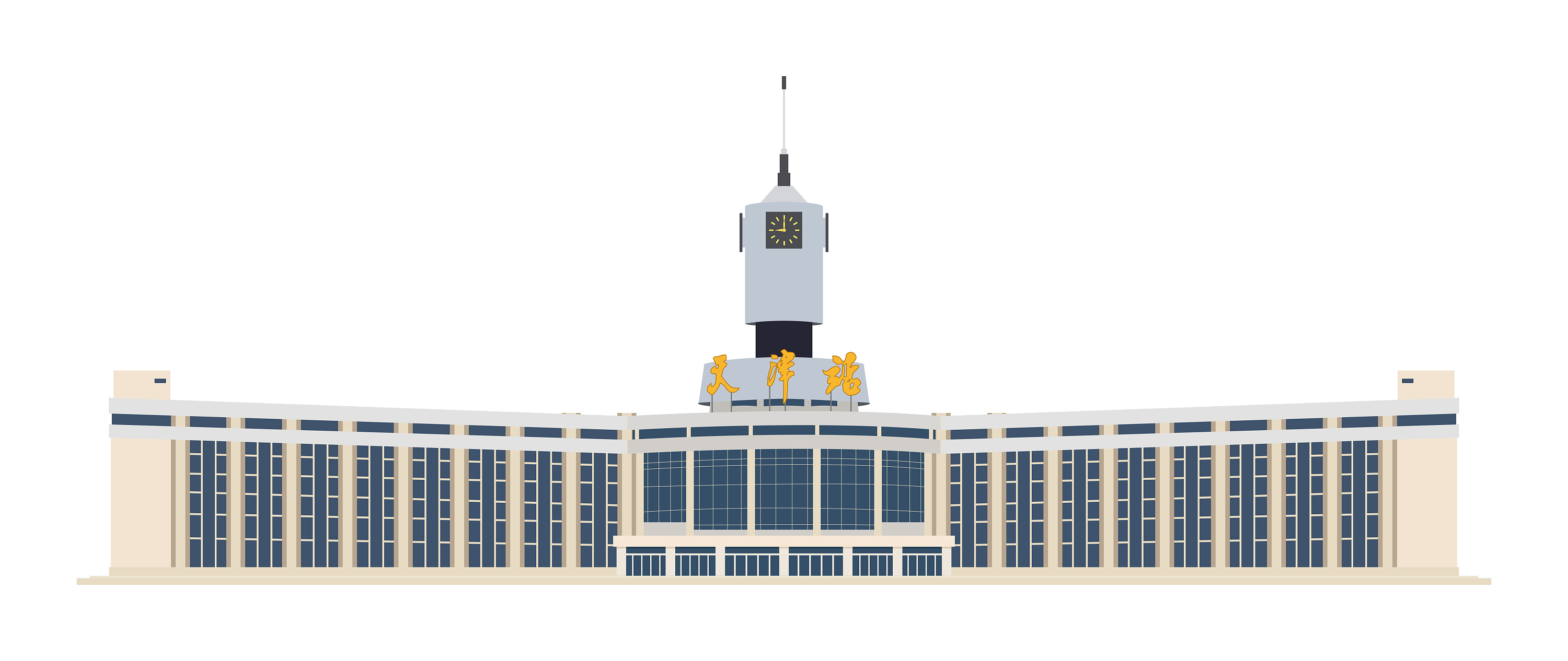 2021年春运,带你去全国各地的火车站(随画习作)