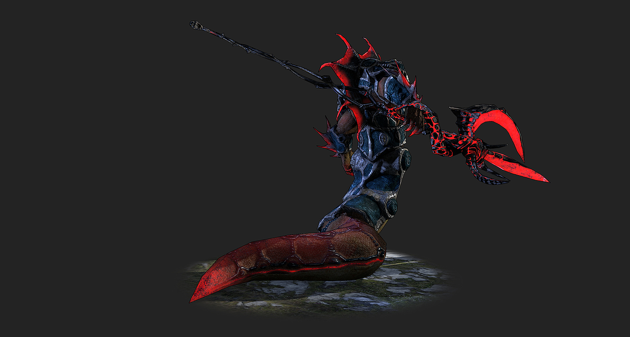 2644个面打造次时代渔人（图ZMTkwMjI3MzY=） - 人物/生物 - 站酷设计师Adam_陈原创素材 - 站酷ZCOOL