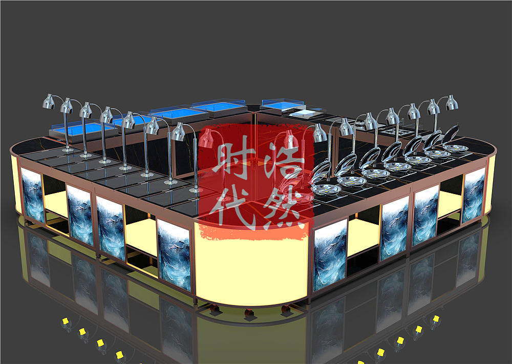 折叠布菲台图片