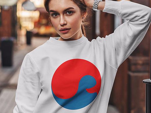 海阔凭鱼跃服装应用