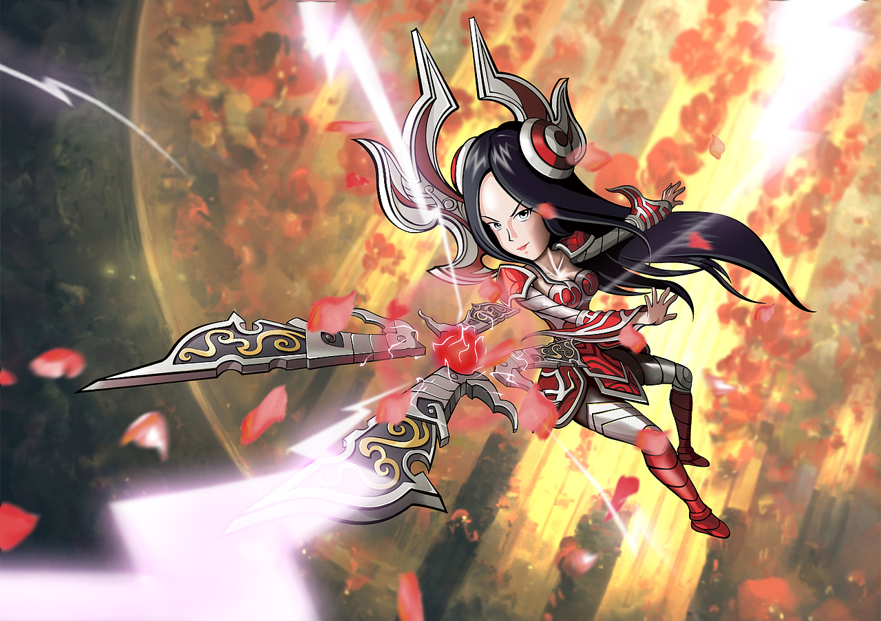 英雄联萌-刀锋意志|动漫|其他动漫|独立设计_稻草人_原创作品-站酷