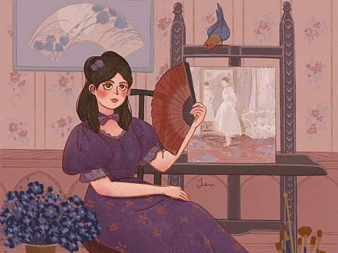 印象派画家莫里索
