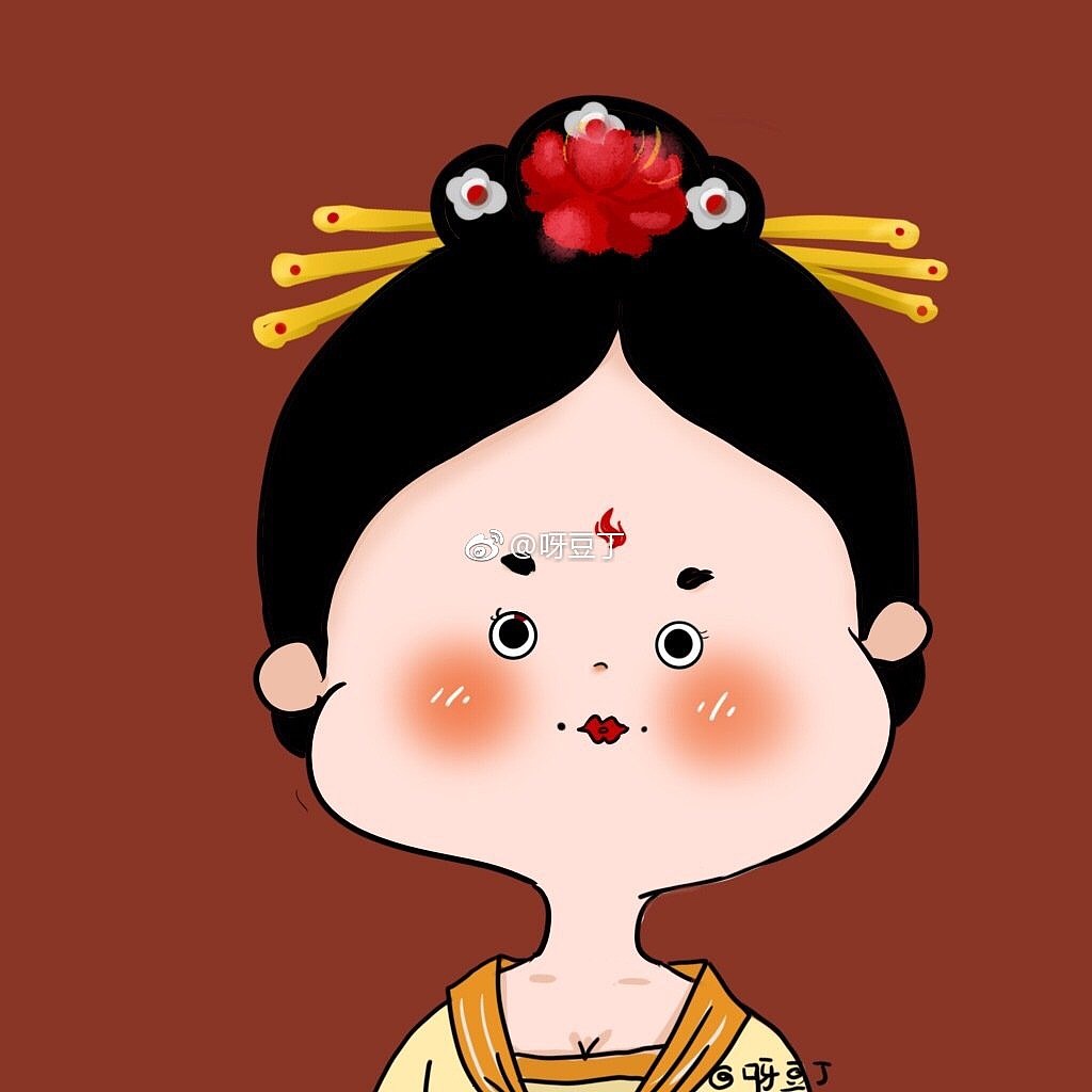 古风Q版人物设计（图ZMTczNDAxMjQw） - 艺术插画 - 站酷设计师呀豆丁原创素材 - 站酷ZCOOL