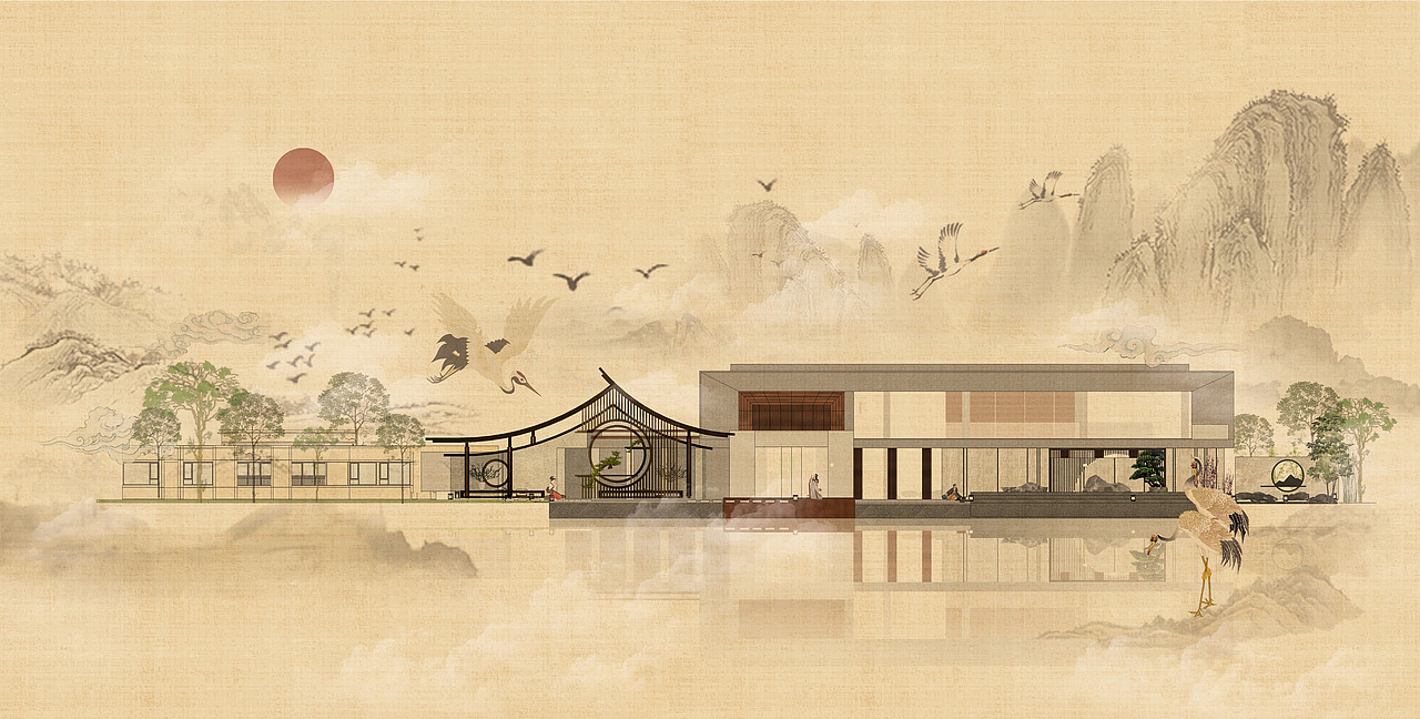 Students' works | 景观设计-古代风格作品集