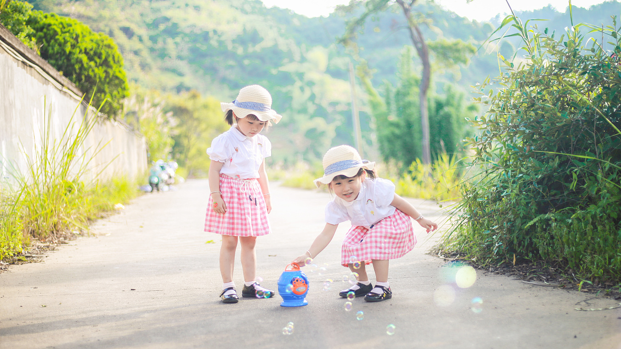 「左左右右的童年时光」(儿童写真)