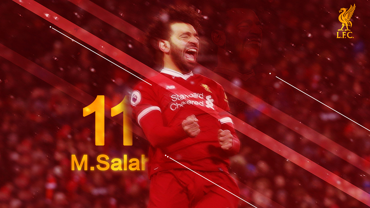 利物浦萨拉赫海报